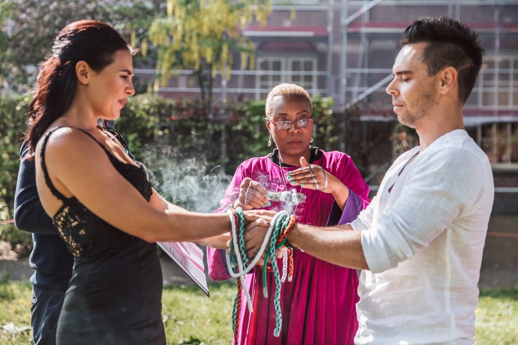 ritualistic movements smudging ritual