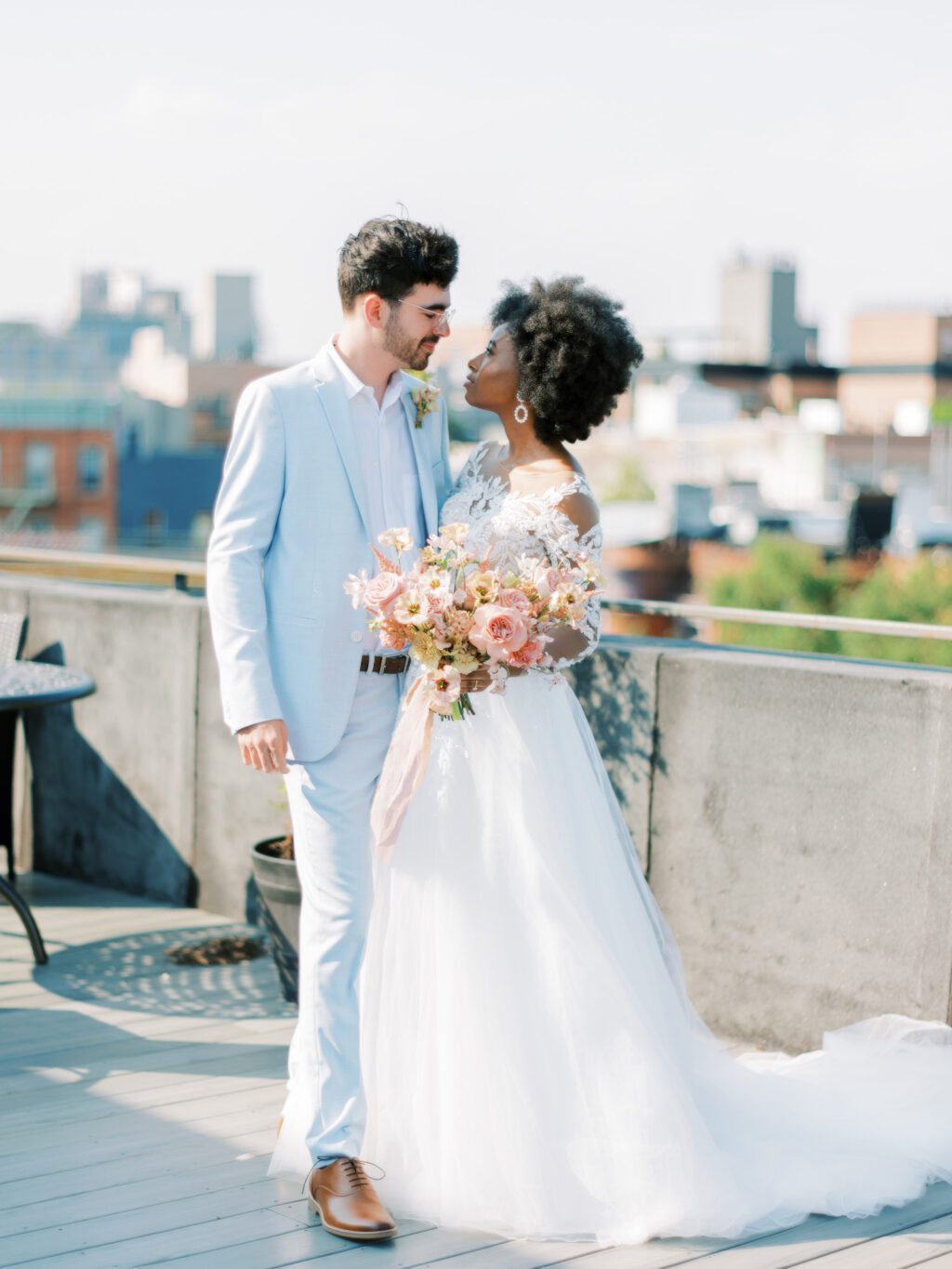 rooftop wedding terrace