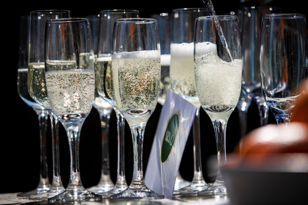 wedding champagne glasses 