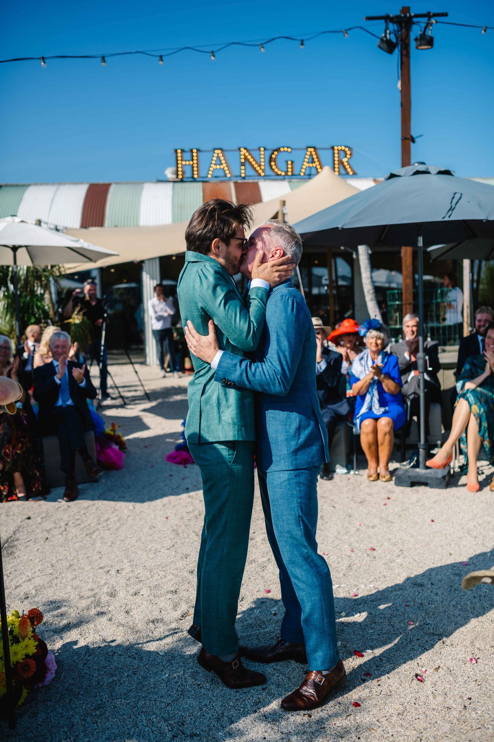 Bilingual wedding ceremonies same-sex wedding couples