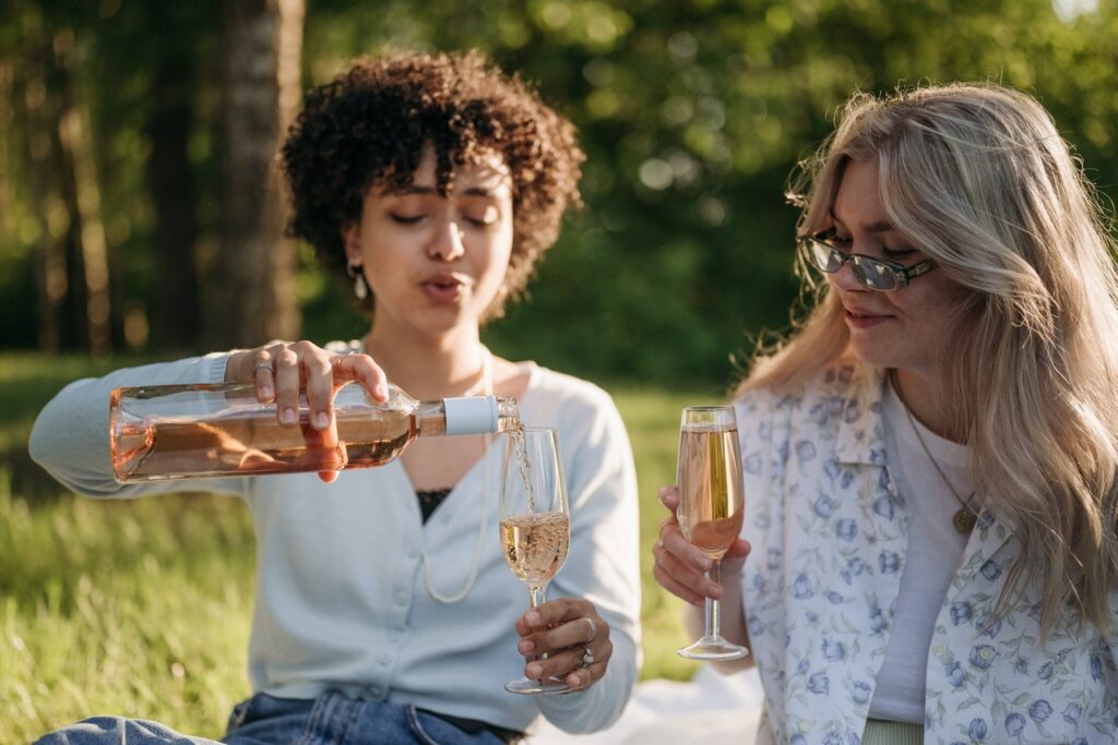 lesbian couple spring marriage proposal