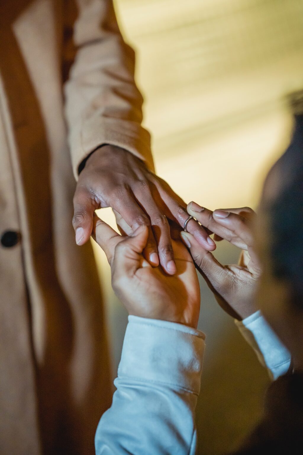 gay engagement ring proposing as a man