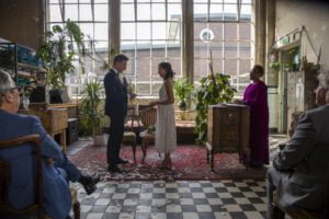 non-religious wedding officiant speech -Ketelhuis Strijp-S Eindhoven, The Netherlands
