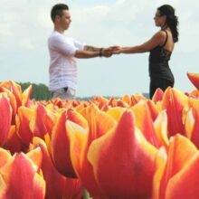 Spring Marriage Proposal Amsterdam photo shoot location