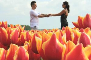 Spring Marriage Proposal Amsterdam photo shoot location