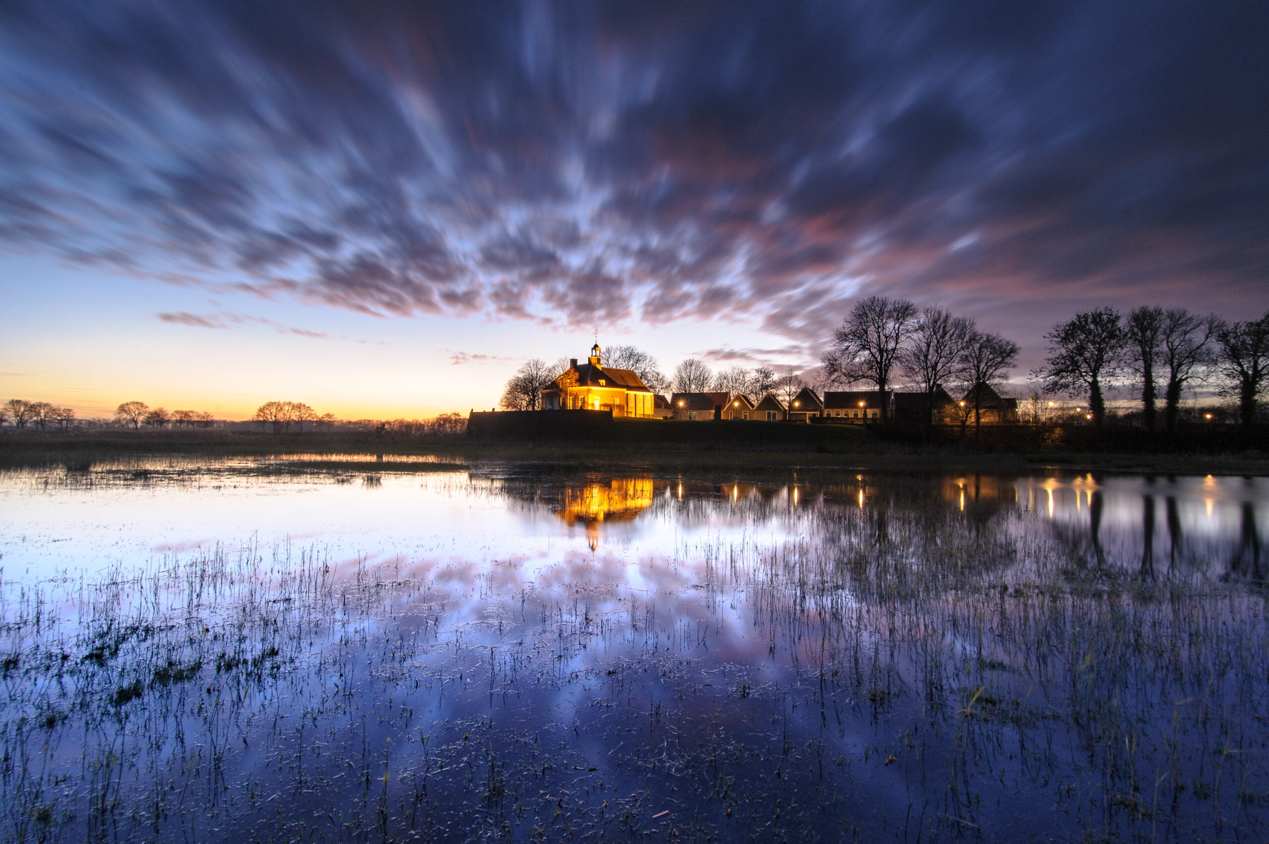 Avondceremonie op Museum Schokland 