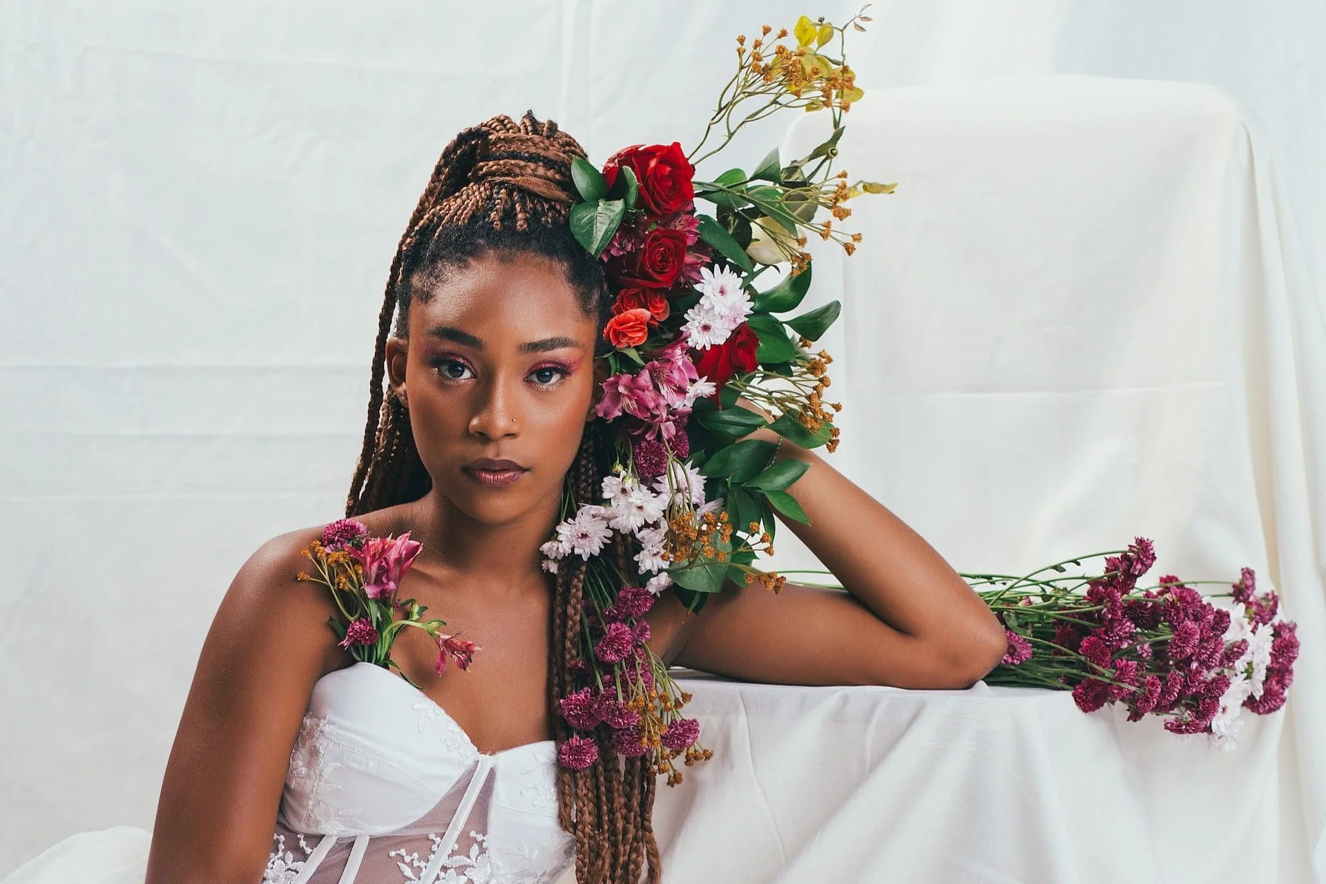 Black bridesmaid hairstyles deals