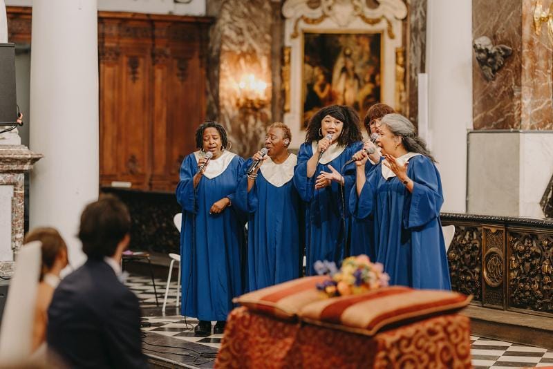 Dutch church wedding the Netherlands