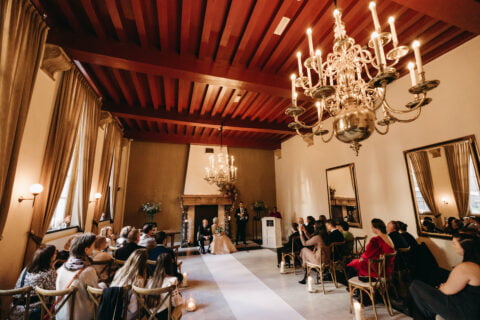 small wedding for intimate ceremony