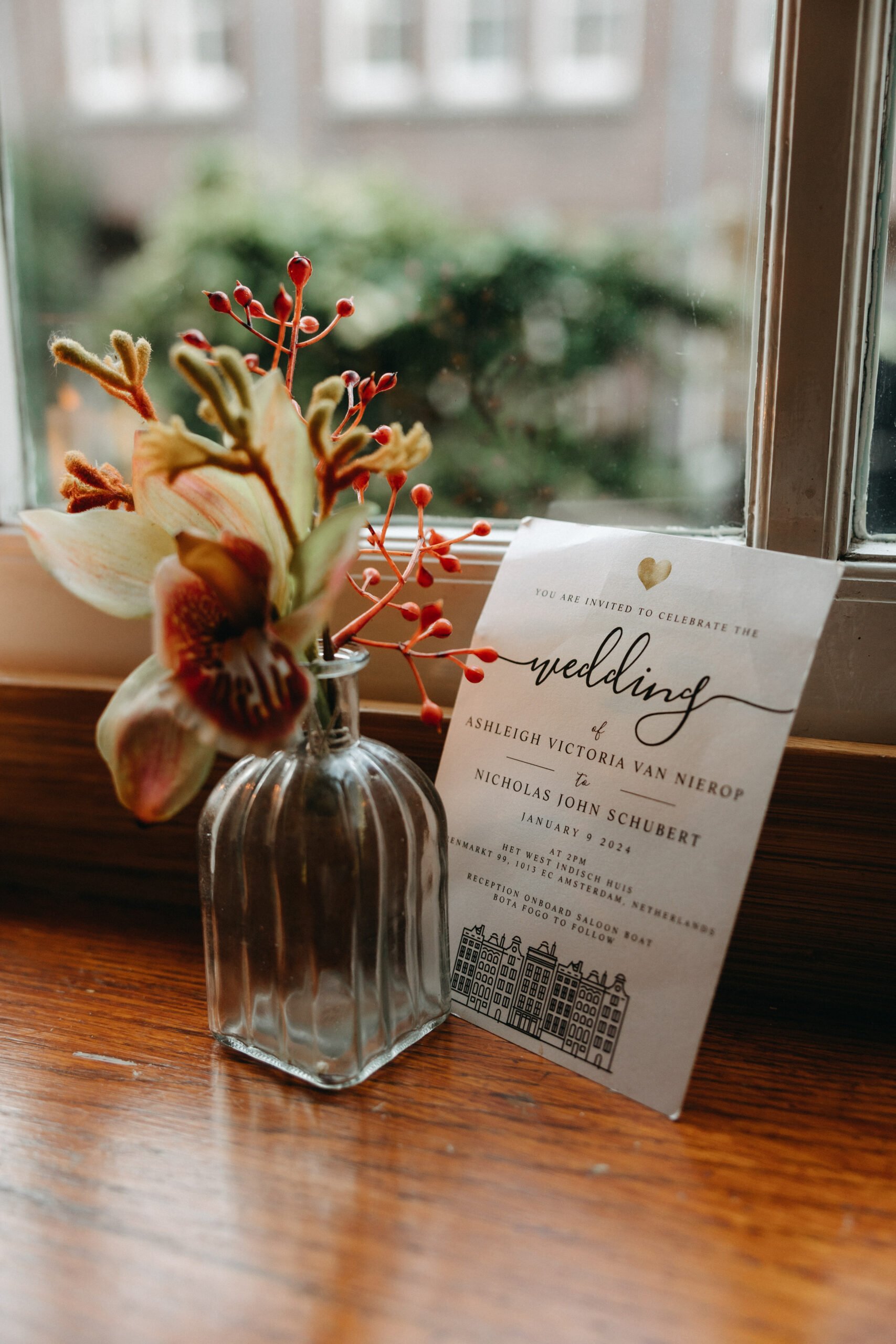 magical winter wedding Amsterdam - Het west indisch huis Amsterdam